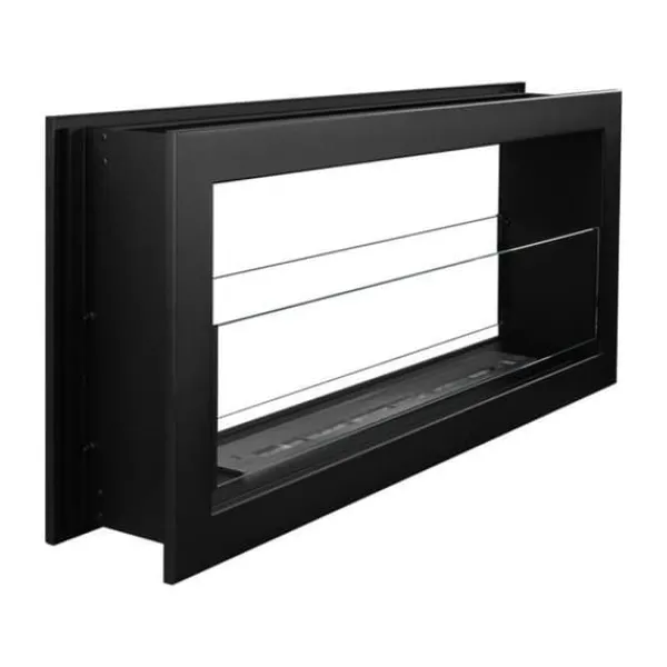 Outlet Eldstad på etanol - Montefalco 90 - Dubbel ansikte - 90x40 - Bioetanol Öppna Spisar