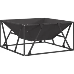 Sale Eldstad Svart 80 x 80 x 40 cm Stål Öppna Spisar