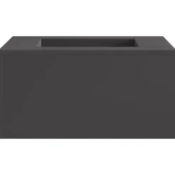 vidaXL Eldstad Svart 60 x 60 x 30 cm Stål