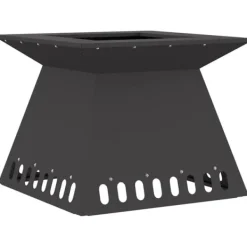 Best Eldstad Svart 48 x 48 x 40 cm Stål Vedeldade Kaminer
