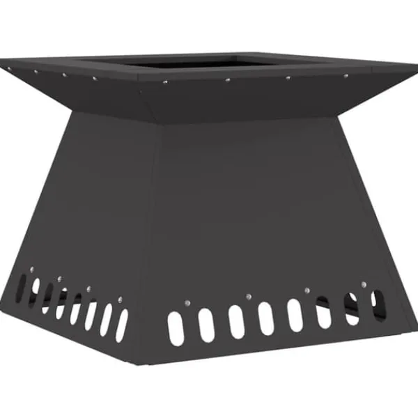 Best Eldstad Svart 48 x 48 x 40 cm Stål Vedeldade Kaminer