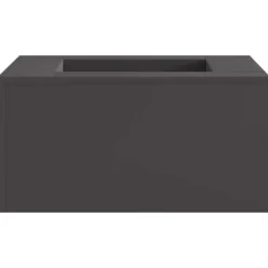vidaXL Eldstad Svart 60 x 60 x 30 cm Stål