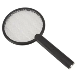 Outlet Electric Bug Swatter USB Laddning Rund Flugdödare för Courtyard Kitchen Svart Flugsmällor