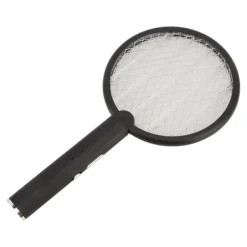 Outlet Electric Bug Swatter USB Laddning Rund Flugdödare för Courtyard Kitchen Svart Flugsmällor