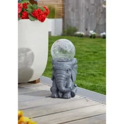 Elefant orb harts och glas
