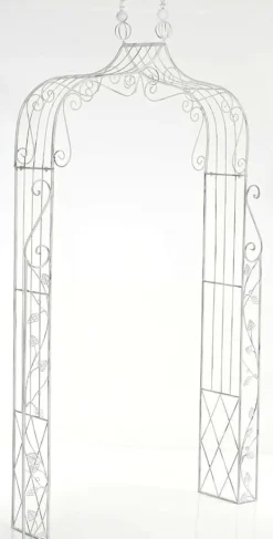 New Elegante Rozenboog Aurora - Tuinboog - Stevige Plantondersteuning Valvbågar, Spaljéer, Bersåer & Pergolor