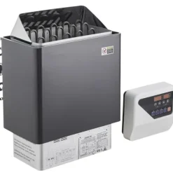 Discount Elektrisk Bastuvärmare 8KW, Digital Controller, för hemmaspa 8-12 m³ Bastu