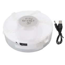 Elektrisk flugfälla Automatisk USB-laddning Tyst löstagbar flugfångare för restaurangkök