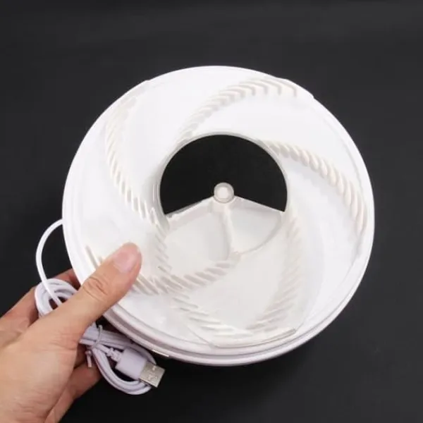 Best Elektrisk flugfångare - ANTI-INSEKTSLAMPA - USB-laddare - Miljövänlig - Lätt att rengöra - 18x18x7cm Skadedjursfällor