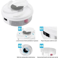 Outlet Elektrisk insektsflugfälla Automatisk insektsflugfälla Flugsmällor