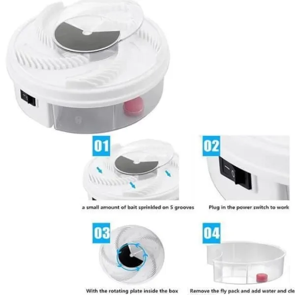 Outlet Elektrisk insektsflugfälla Automatisk insektsflugfälla Flugsmällor