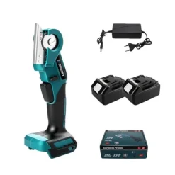 Hot Elektrisk sax, borstad motor, uppladdningsbart batteri,2 Batteri, EU Trädgårdsverktyg