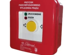 Elektromet Brand tryckknapp n/t 2 spår 12A R-Z självverkande diod röd/grön 230V AC/230V AC PPWP-3s A/4 904404 Brandlarm