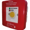 Elektromet Brand tryckknapp p/t 2gång 12A R-Z självverkande röd/grön LED 230V AC/230V AC PPWPp-1s A/4 904550