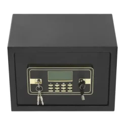 Sale Elektronisk säkerhetsbox, digitalt tangentbord, alarmsystem,svart Kassaskåp