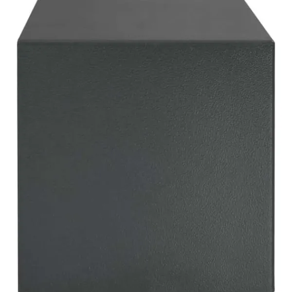 Hot Elektroniskt digitalt skåp med fingeravtryckslås | Färg: Mörkgrå | Storlek: 25x35x25 cm Kassaskåp