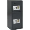 Sale Elektroniskt Digitalt Valv Mörkgrå 35x31x80 cm Stål Kassaskåp