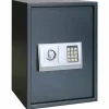 New Elektroniskt Digitalt Värdeskåp med Hylla - Robust Stål | Färg: Mörkgrå | Storlek: 35x31x50 cm Kassaskåp