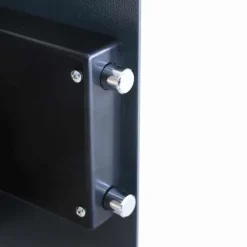 New Elektroniskt Digitalt Värdeskåp med Hylla - Robust Stål | Färg: Mörkgrå | Storlek: 35x31x50 cm Kassaskåp