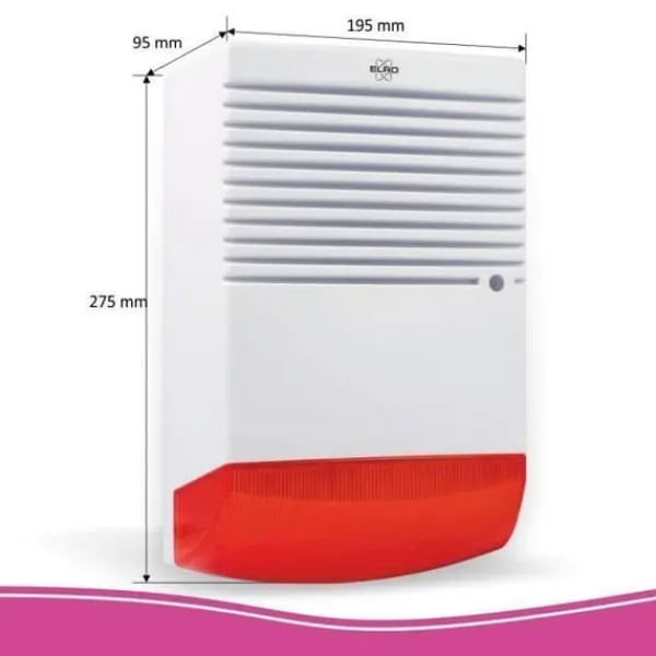 Discount ELRO ADS1F Dummy Alarm med LED-blinkljus - Dummy Falska Övervakningskameror