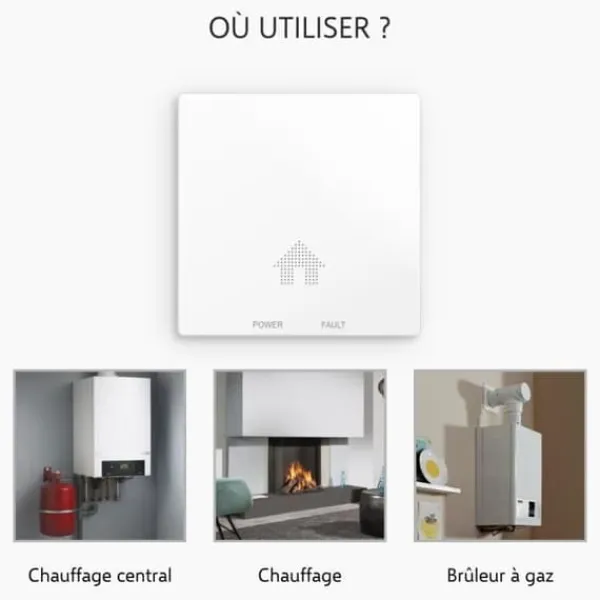 ELRO FF4610 Designer Fire Kit - 2X Slimline rökdetektor & Slimline kolmonoxiddetektor
