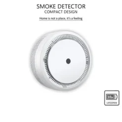ELRO FS8010 Compact Design Rökdetektor - 10 års batteri - Optisk sensor - Vit