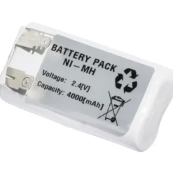 Emmerich 2443FA4000R Batteri för nödlampa U-formad 2,4 V 4000 mAh