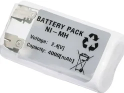 Emmerich 2443FA4000R Batteri för nödlampa U-formad 2,4 V 4000 mAh
