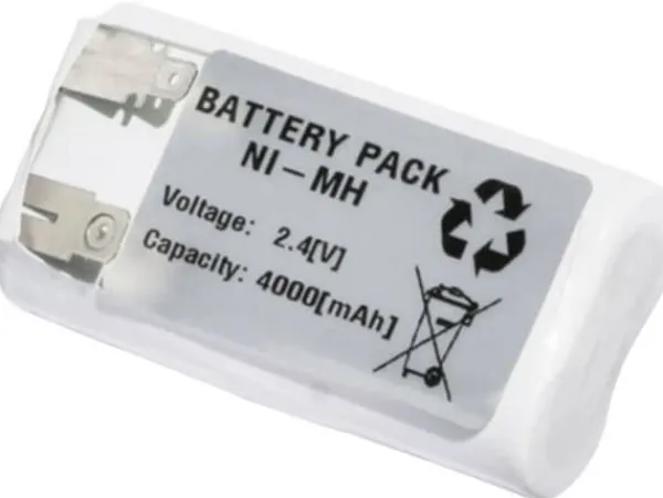 Emmerich 2443FA4000R Batteri för nödlampa U-formad 2,4 V 4000 mAh