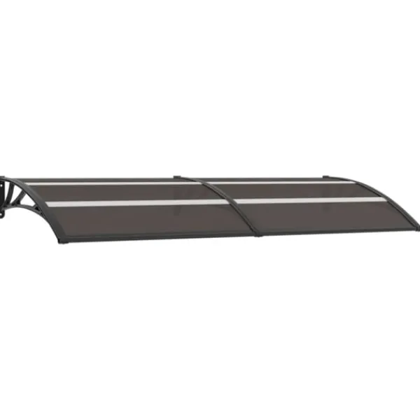 vidaXL Entrétak svart 240x75 cm PC