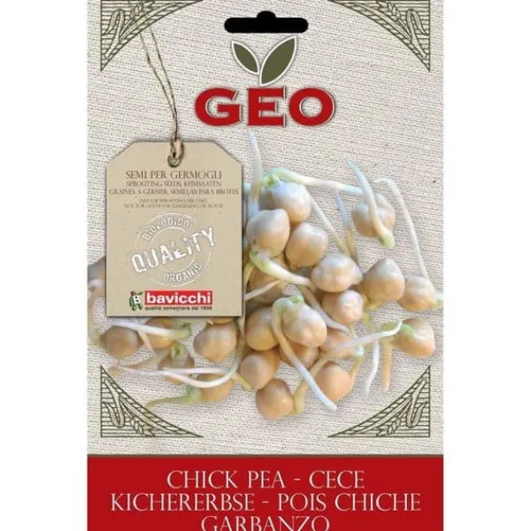 Hot ERBJUDANDE 3 FÖRPACKNINGAR HÄRLIGT BIO CHICKPEAS FÖR SPROUTING 90GR FRÖTRÄDGÅRD FRÖN Fröer & Lökar