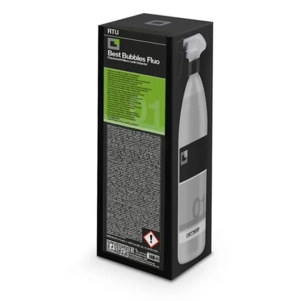 Online Errecom - TR1161.K.S1.EC - BEST BUBBLES FLUO, fluorescerande mikrolekdetektor - 1 L Läckagedetektorer