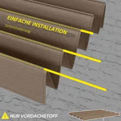 Ersättningstak för 2,85 x 2 m pergola, vattenavvisande infällbar vågkapell med regndräneringshål, UV-skydd 30+, vintertätt skuggskydd för trädgård, ba | CDON