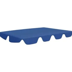 New Ersättningstak till gungställning - - Blå - 150/130x70/105 cm - 100% polyester - Vattentät Tält & Lusthus