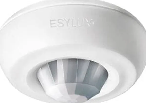 ESYLUX EB10430855 Loft-tilstedeværelsesalarm Overflademonteret 360 ° Hvid IP40