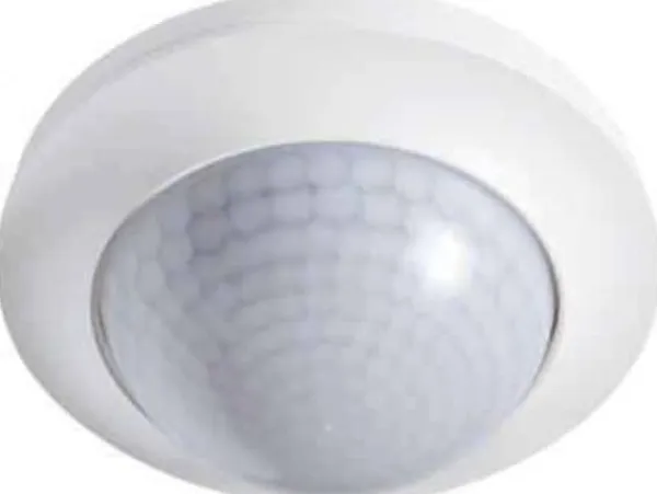 ESYLUX EP10425707 Loft-tilstedeværelsesalarm Planforsænket 360 ° Hvid IP20