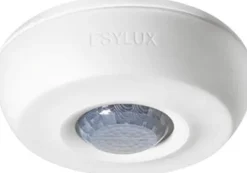 ESYLUX Rörelsesensor 360° i taket, ytmonterad, räckvidd ca Ø 8 m
