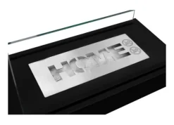 Etanolkamin Öppna spisar Bio-eldplats Fristående biokamin HOME Bioetanolbrännare 36 x 22 x 18 cm svart TÜV-certifikat ekologisk eldstad Biopanna