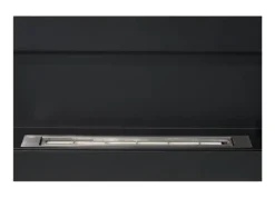 Best Etanolkamin Öppna spisar Bio-eldplats Hängande biopejs Bioetanolbrännare BOX 90 cm x 40 cm x 12 cm matt svart ekologisk eldstad Öppna Spisar