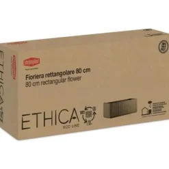 Sale Ethica rektangulär blomlåda 80 cm grön Krukor & Växtbehållare