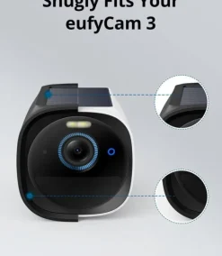 eufy security -eufyCam 3 Skin (2-pack) - skyddande hölje för eufyCam 3 - enkel att installera - skydd mot UV-strålar och regn