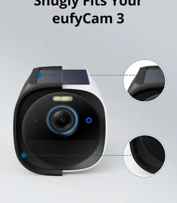 eufy security -eufyCam 3 Skin (2-pack) - skyddande hölje för eufyCam 3 - enkel att installera - skydd mot UV-strålar och regn