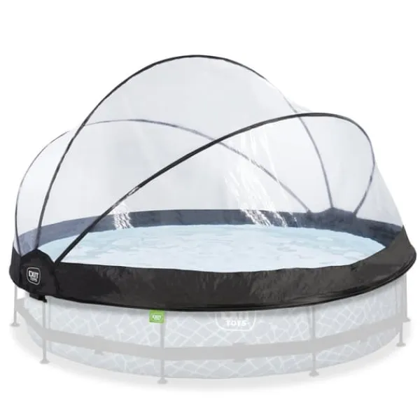 EXIT pooltak ECO ø366cm - även för Intex/Bestway - universell