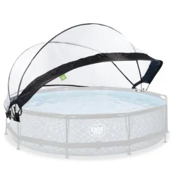 EXIT pooltak ECO ø366cm - även för Intex/Bestway - universell