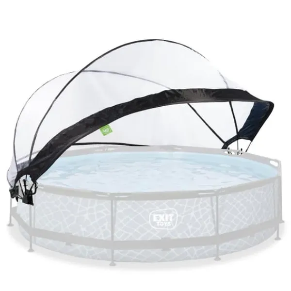 EXIT pooltak ECO ø366cm - även för Intex/Bestway - universell