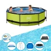Outlet EXIT Simbassäng Lime - Ram Pool ø300x76cm - Plus tillbehör Pooler