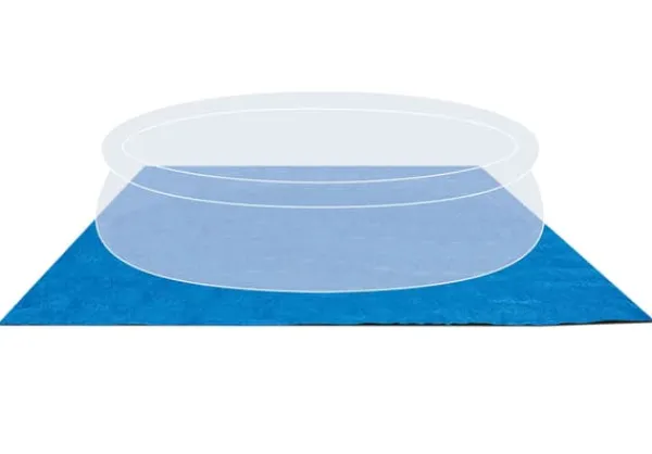 Online EXIT Simbassäng Lime - 220x150x60 cm - Frame Pool - Poolpaket Pooler