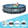 Best EXIT Swimming Pool Stengrå - Rampool ø360x76cm - Combi Deal Pooler
