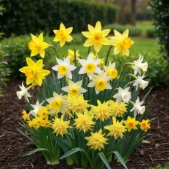 Exotisk blomsterknölmix - Narcissus Narcis Botanisk Mix (20 stycken) diameter 10-12 cm