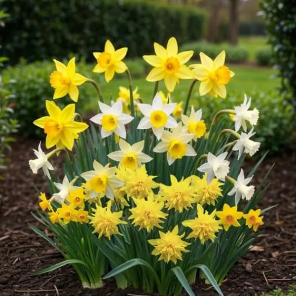 Exotisk blomsterknölmix - Narcissus Narcis Botanisk Mix (20 stycken) diameter 10-12 cm